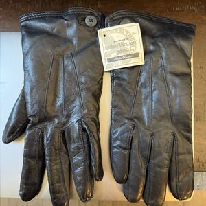 Eddie Bauer Dark Leather Gloves